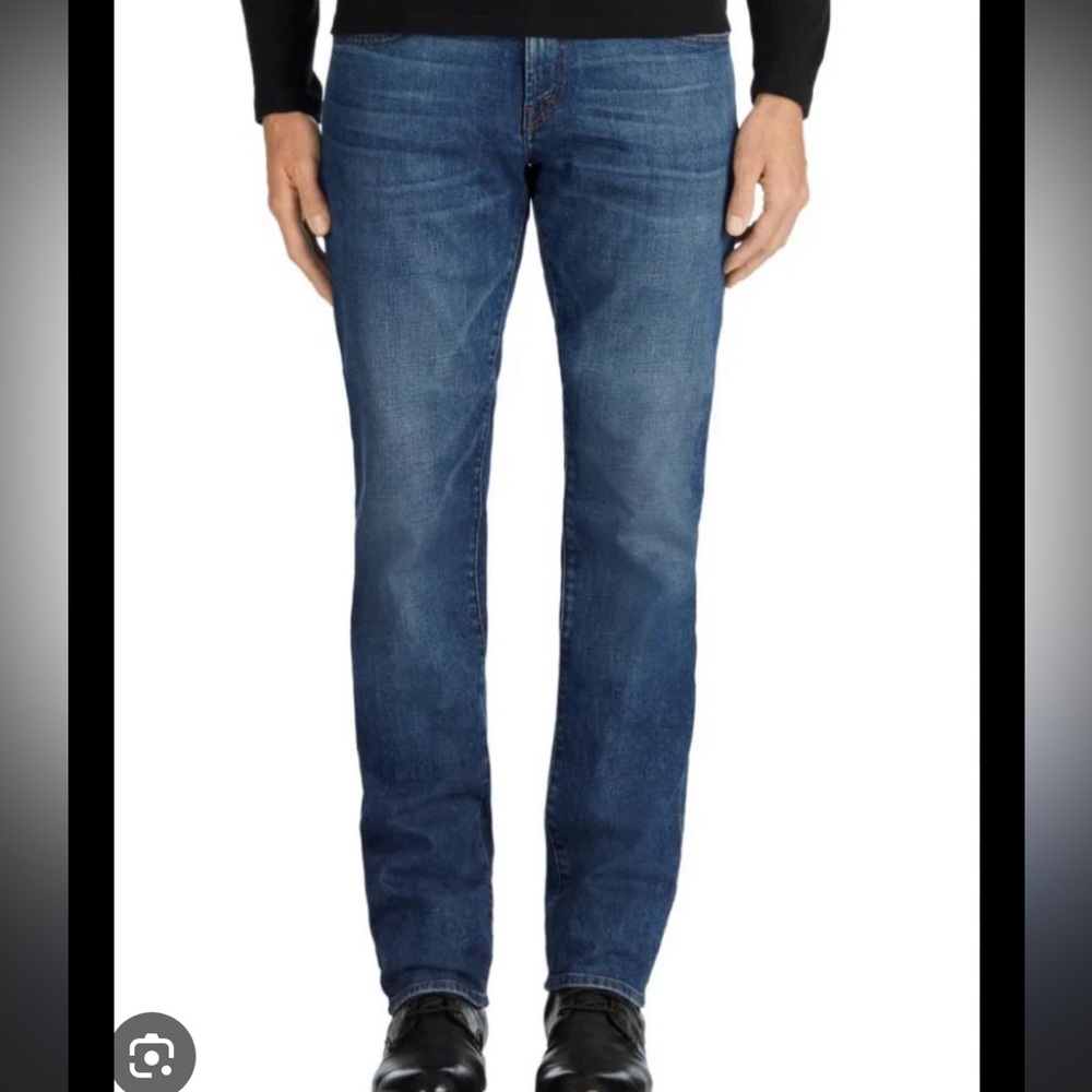 J BRAND Men's KANE Slim Straight Jeans in Blue Size 34x28